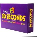 30 Seconds Junior Board Game, Quick Thinking Fast Talking Family Game, Purple Box Edition