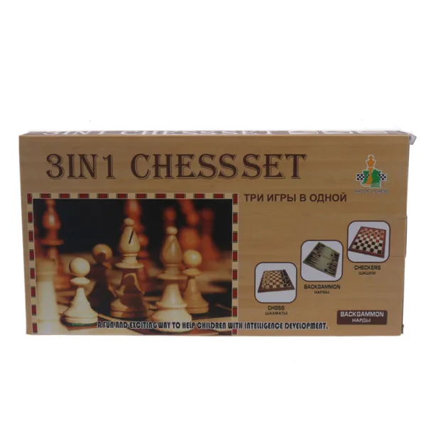 b14189bc-25c6-11ed-810d-5e1d7b298224 Game chess 3in1 48223 - Image 1