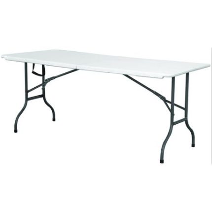 Indoor/Outdoor Multi-Use Moulded Folding Table