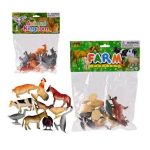 Bulk Pack 5x Animals Assorted Rubber 10pc