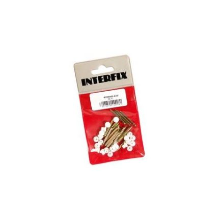 Bulk Pack 8 X Picture-Hanger Nails+Caps 30mm Pack-20