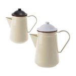 Bulk Pack 2 X Coffee Pot Enamel 16cm
