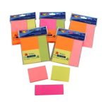 Bulk Pack 10 X Note-Pad Self-Stick File Markers 3 Pack