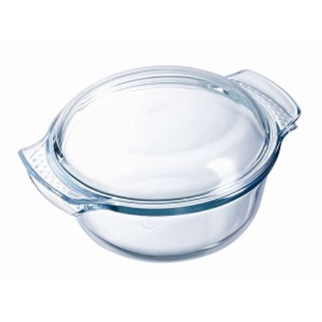 5010762001028-1-pdpxl Pyrex - Round Casserole - 1 Litre - Image 1
