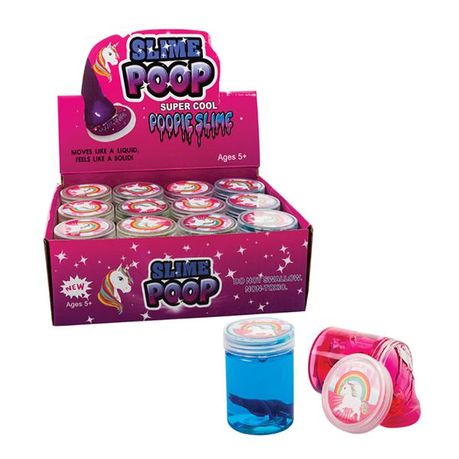 59056960-1-pdpxl Unicorn Poop Slime x 12 - Image 1