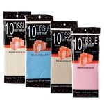 Bulk Pack X8 Tissue Paper 50x66cm 10 X Sheets - Natural