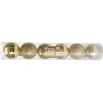 Christmas Balls Gold Finish 70mm