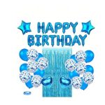 Happy Birthday Balloon Set - Gold