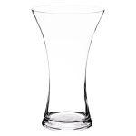 Lady Shape Vase - Clear Glass - 34 cm