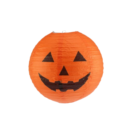 s-pdpxl Halloween Pumpkin Paper Lantern x4 - Image 1