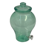 Green Acrylic Beverage Dispenser - 5 L