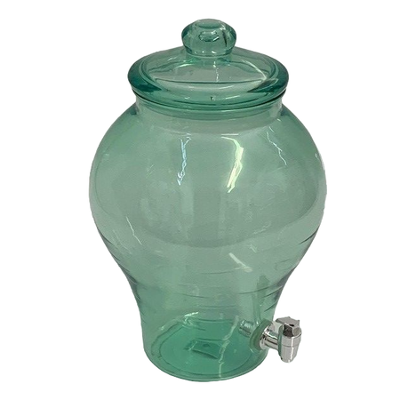 s-pdpxl Green Acrylic Beverage Dispenser - 5 L - Image 1