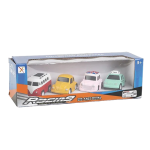 Exquisite Pull Back Mini Diecast Cars Set of 4