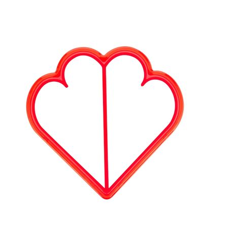 s-pdpxl Plastic Heart Sandwich Cutter - Set 3 - Image 1