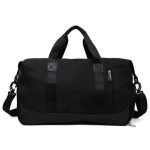 Legend Leather 35L Gym Duffel Travel Bag Set Dry Wet Separated Bags 325 - PURPLE