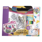 Colour your own Fashion Bag with Fabric markers - Gold