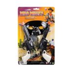 Wild West Ranger - Children's Dress Up - Silver & Black - 3 Piece - 5 Pack