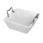 Kitro White Porcelin Salad Bowl