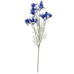 Artificial Iris Flower - Purple - 67cm - Set of 3