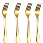 48 Pieces Gold Stainless steel Fork For Table Decor