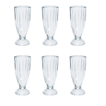 Royal Cuisine Milkshake Glasses 350ml set of 6
