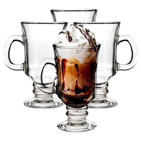 s-pdpxl Transparent Glass Irish Coffee Glass - 290ml - Image 1