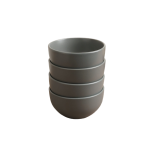 Bowls Soup Bowl - 4 Pack - Charcoal