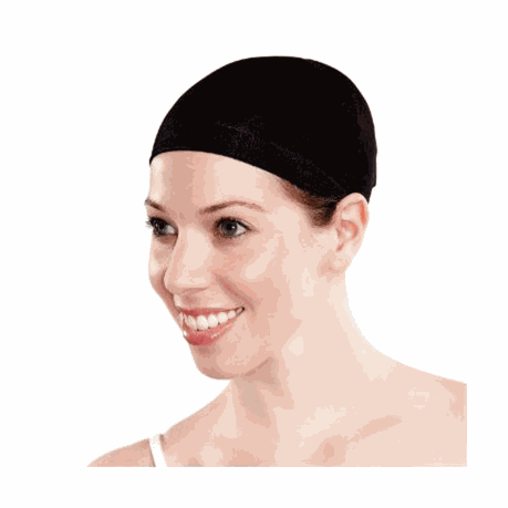 s-pdpxl Black Wig Cap 2 Pack - Image 1