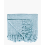 Baby Blue Polyester Modern Throw 140x180cm