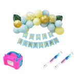 Baby Shower Décor Kit and Gender Reveal for Boy