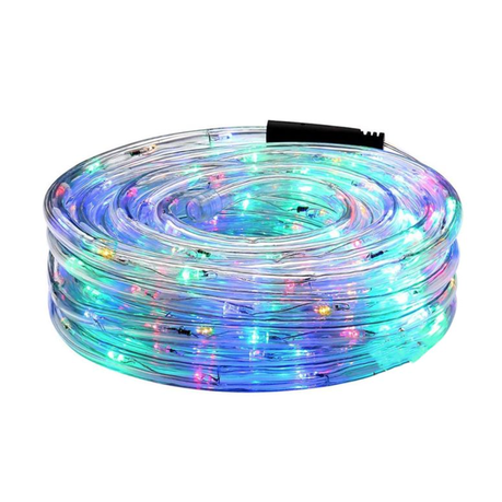 s-pdpxl 8m Waterproof Outdoor LED Christmas Rope Light - Multicolor - Image 1
