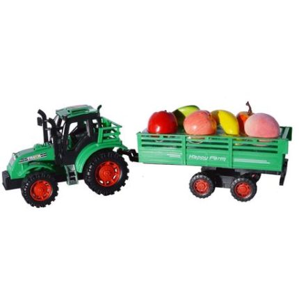Fruit Tractor Trolley Toy Set