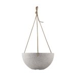 Hanging Plant Basket Flower Pot with Drainage Hole - 25cm x 12 cm