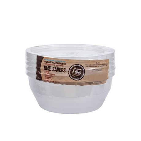s-pdpxl Container Micro/Freezer 3 Piece Rnd 750ml (10 Pack) - Image 1