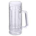 Stylish Designer Beer Glass 300ml - Set Of 6