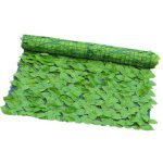 Garden Light Green Artificial Camouflage Privacy Screen Leaf Fence (3x1m)