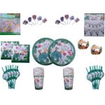 Jungle Animals Party Box/Decorations - 8 Piece for 20 Invites
