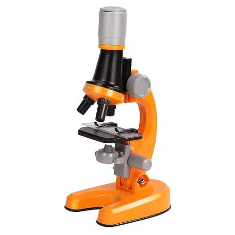 s-pdpxl Kids Science Microscope Toy Kit with Box Education Scientific Toys - Image 1