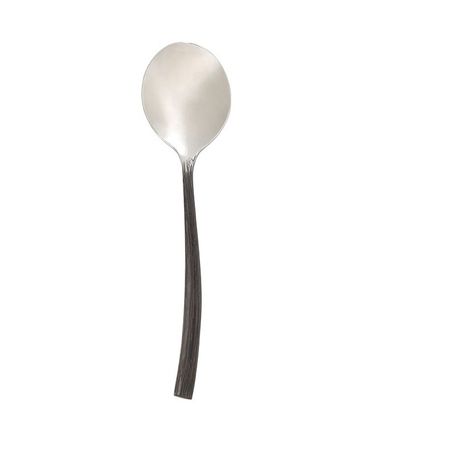 s-pdpxl C&S Black Oak Soup Spoon 18/10 - 6 Pack - Image 1