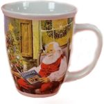 Ceramic Christmas Coffee Cups - 2 Pack