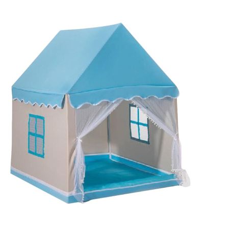 s-pdpxl Fun Kids Indoor Outdoor Large Space Tent Playhouse - Pink - Image 1