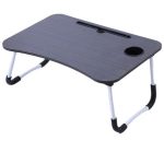 Portable Foldable Laptop Stand Desk for Bed & Sofa-Woo - Pink