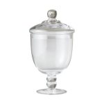 Mannk Glass Storage Sweets Jar