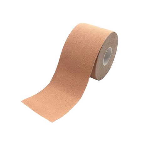 s-pdpxl Fashion Supportive and Up lifting Adhesive Breast Tape Roll - 5m - Beige - M - Image 1