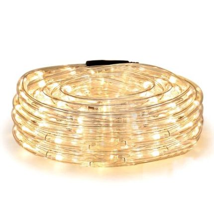 20m Waterproof Led Rope Light Strip Light Warm White