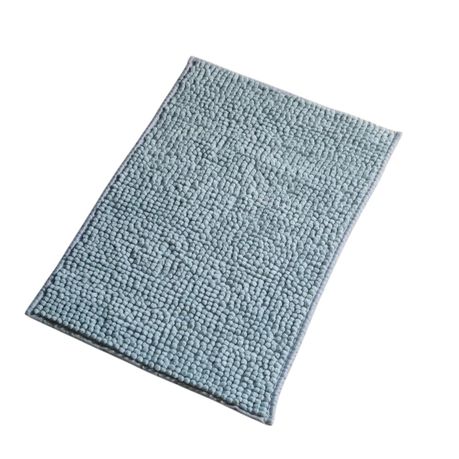 s-pdpxl Microfibre Bath Mat Duck Egg - 40 x 60cm - Image 1