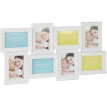 Vintage White 8 Collage Picture Frame