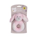Bulk Pack x 3 Baby Rattle Plush