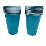 Party Cups BPA Free - 40 Pieces - Blue