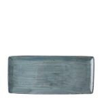 Ele Rustic Blue Rect Platter 28.5 x 16.5 cm (12 Pack)